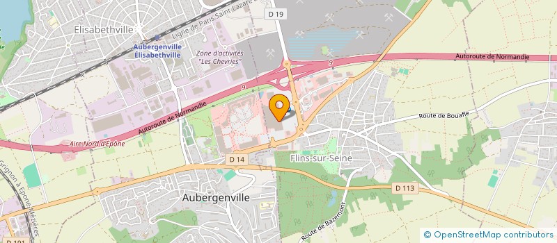 localisation de l'entreprise ONE CUISINE à FLINS-SUR-SEINE