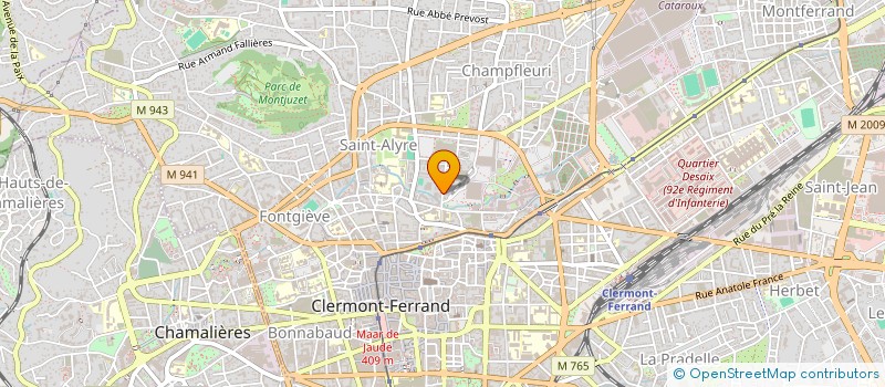 localisation de l'entreprise ONE CUT STUDIO  CLERMONT-FERRAND