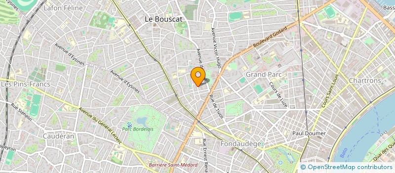 localisation de l'entreprise ONE DAYS  LE BOUSCAT