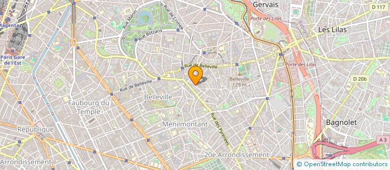 localisation de l'entreprise ONE DEAL RECORDS  PARIS