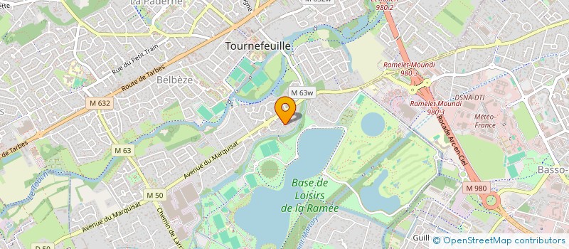 localisation de l'entreprise ONE EARTH CONSULTING à TOURNEFEUILLE