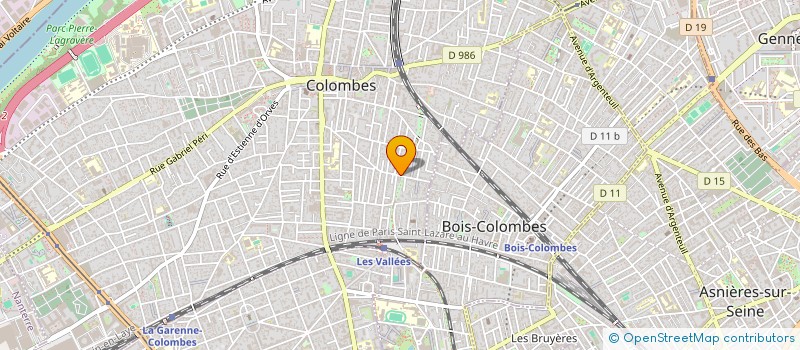 localisation de l'entreprise ONE EXPERTISE à COLOMBES