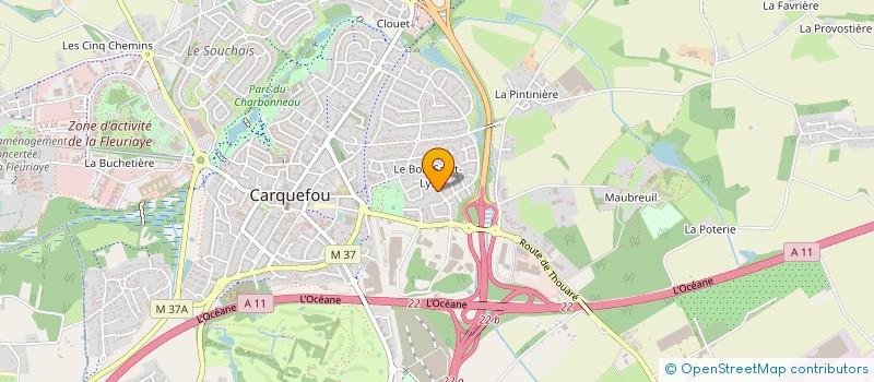 localisation de l'entreprise ONE FINANCE PARTNERS à CARQUEFOU