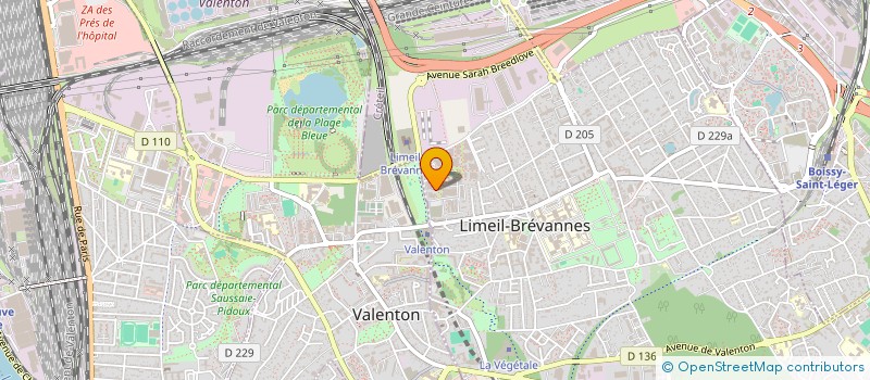 localisation de l'entreprise ONE FOR ALL à LIMEIL-BREVANNES