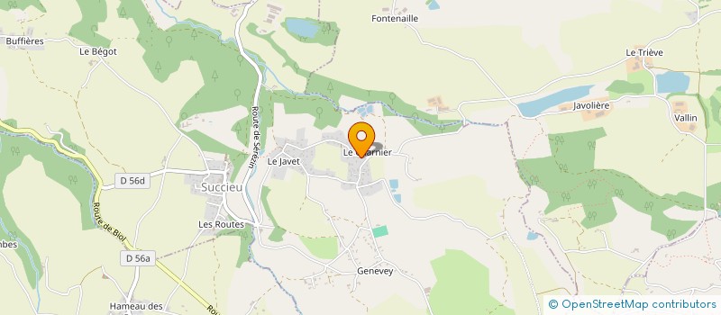 localisation de l'entreprise ONE FROG ONE KIWI  SUCCIEU