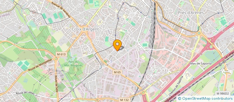 localisation de l'entreprise ONE GOAL CONSULTING à MONTPELLIER