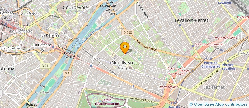 localisation de l'entreprise ONE HORIZON ASSURANCES à NEUILLY-SUR-SEINE