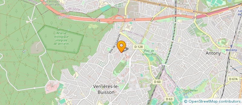 localisation de l'entreprise ONE IN ONE RECORDS à VERRIERES-LE-BUISSON