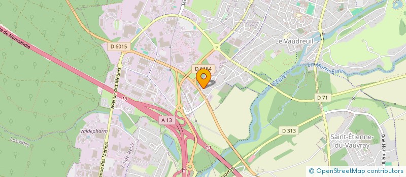 localisation de l'entreprise ONE INCENDIE  LA HOUSSAYE-BERANGER