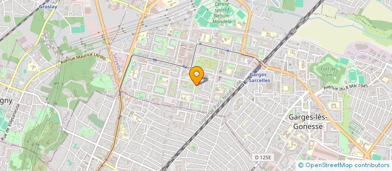 localisation de l'entreprise ONE KM à SARCELLES