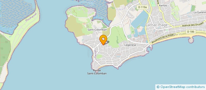 localisation de l'entreprise ONE LAUNCH KITEBOARDING  CARNAC