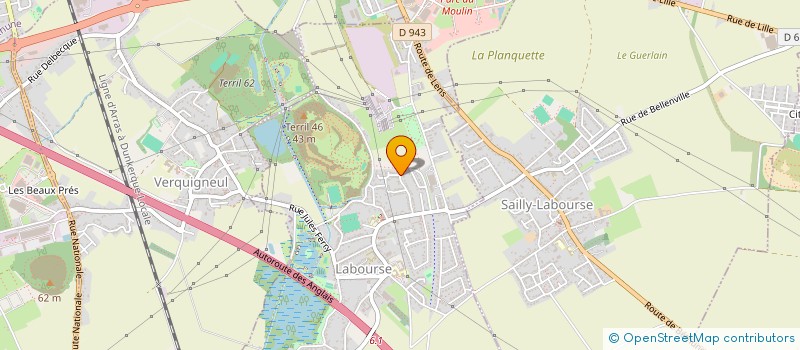 localisation de l'entreprise ONE LIFE  LABOURSE