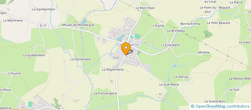 localisation de l'entreprise ONE LIFE  LA CHAPELLE-FLEURIGNE