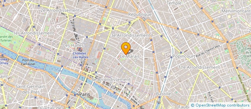 localisation de l'entreprise ONE LINE DIFFUSION  PARIS