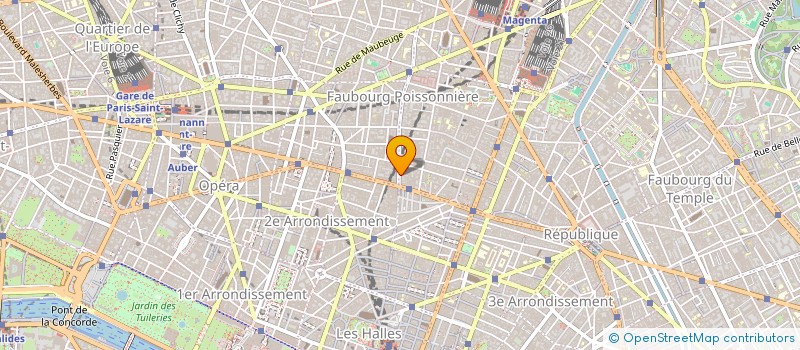localisation de l'entreprise ONE LINE INFORMATIQUE à PARIS