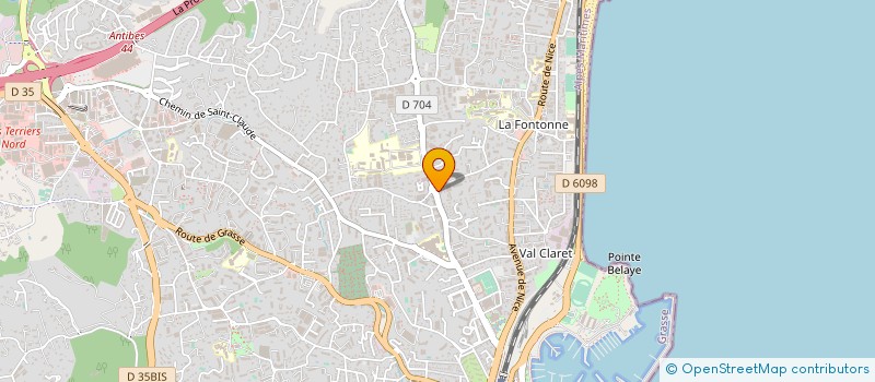 localisation de l'entreprise ONE LINE MULTIGAMING à ANTIBES