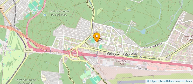 localisation de l'entreprise ONE MORE CAKES  VELIZY-VILLACOUBLAY