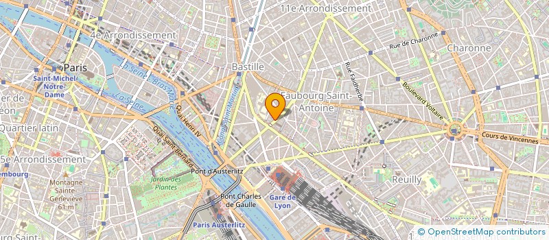 localisation de l'entreprise ONE MORE JOKE PRODUCTION  PARIS