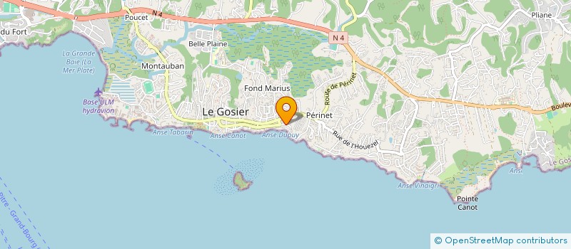 localisation de l'entreprise ONE NATION à LE GOSIER