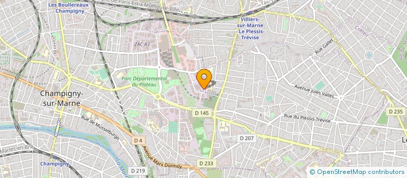 localisation de l'entreprise ONE OFF ITEM  CHAMPIGNY-SUR-MARNE