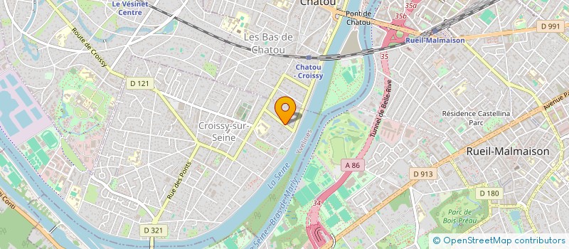 localisation de l'entreprise ONE & ONLY CONCIERGERIE  CROISSY-SUR-SEINE