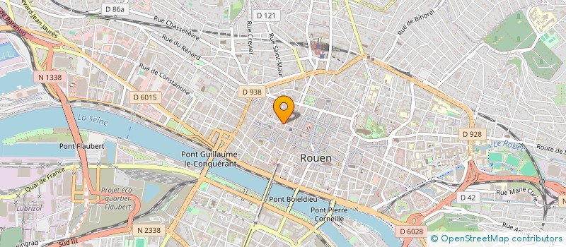 localisation de l'entreprise ONE OPTIQUE DEVILLE à ROUEN