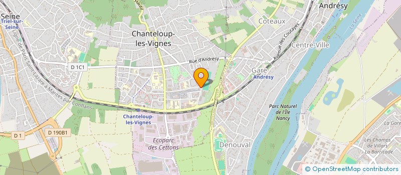 localisation de l'entreprise ONE OSONS NOS ENVIES à CHANTELOUP-LES-VIGNES