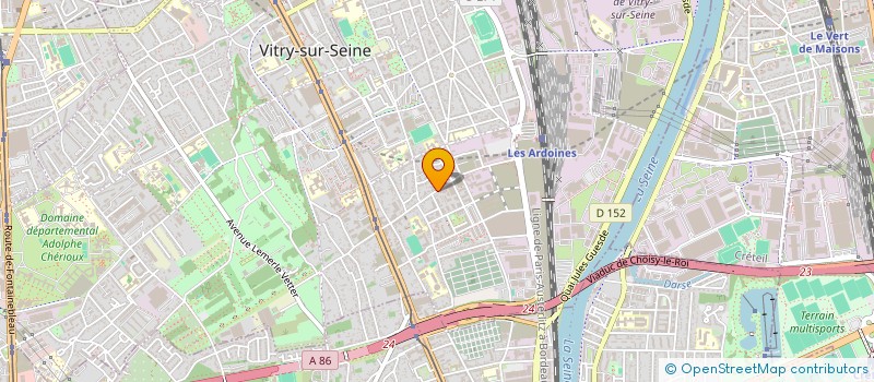 localisation de l'entreprise ONE POSE à VITRY-SUR-SEINE