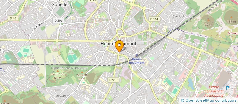 localisation de l'entreprise ONE PRESTA SERVICES à HENIN-BEAUMONT