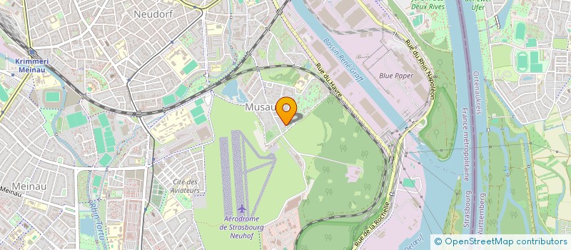 localisation de l'entreprise ONE PROTECT SECURITY  STRASBOURG