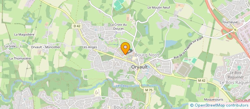 localisation de l'entreprise ONE RENO à ORVAULT