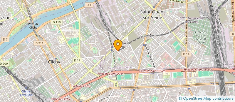 localisation de l'entreprise ONE REP à SAINT-OUEN-SUR-SEINE