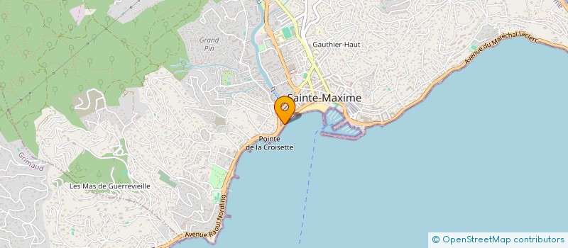 localisation de l'entreprise ONE S PERSONALITY à SAINTE-MAXIME