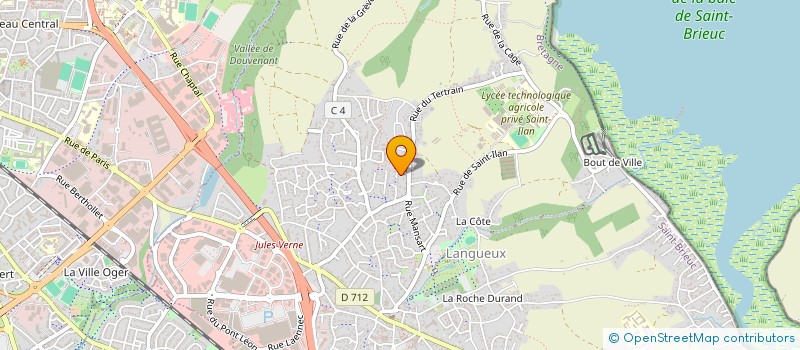 localisation de l'entreprise ONE S SANDWICHERIE  PAIMPOL