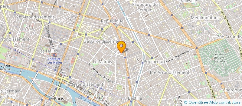 localisation de l'entreprise ONE SANTE  PARIS