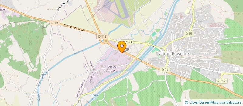 localisation de l'entreprise ONE SCHOTT  LANCON-PROVENCE