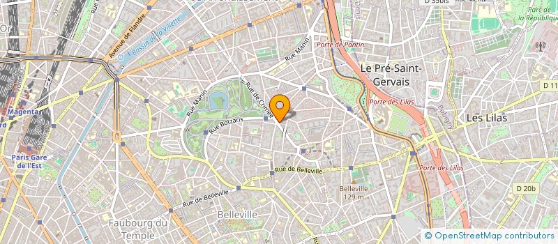 localisation de l'entreprise ONE SHOE'S à PARIS