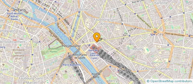 localisation de l'entreprise ONE SHOT   1.SHOT  PARIS