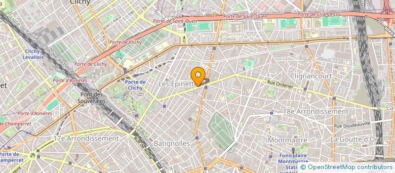 localisation de l'entreprise ONE SKYNET  PARIS