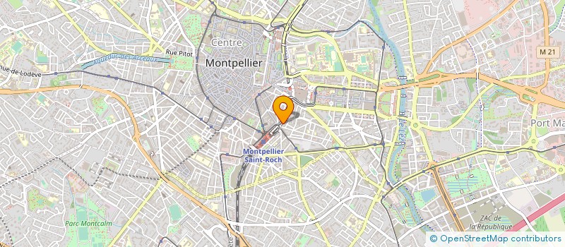localisation de l'entreprise ONE SOURCE à MONTPELLIER