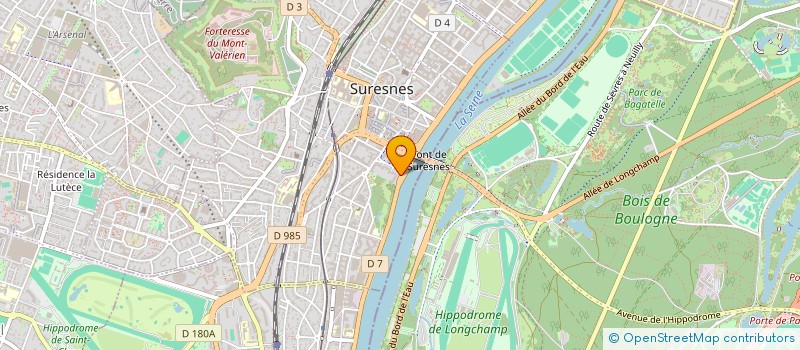 localisation de l'entreprise ONE STONE à SURESNES