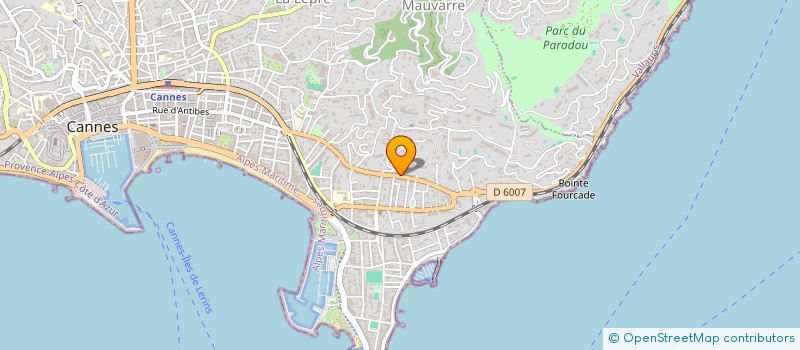 localisation de l'entreprise ONE SYSTEM IMPLANT à CANNES
