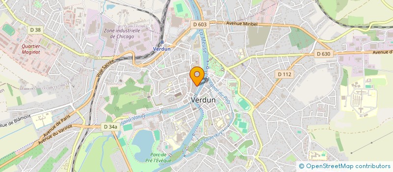 localisation de l'entreprise ONE TACOS à VERDUN