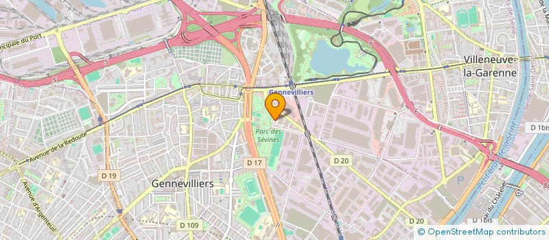 localisation de l'entreprise ONE TO ONE SERVICES à GENNEVILLIERS