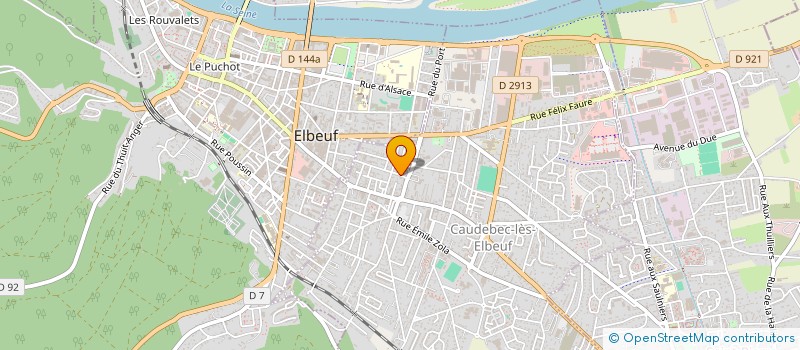 localisation de l'entreprise ONE TOOTH  CAUDEBEC-LES-ELBEUF