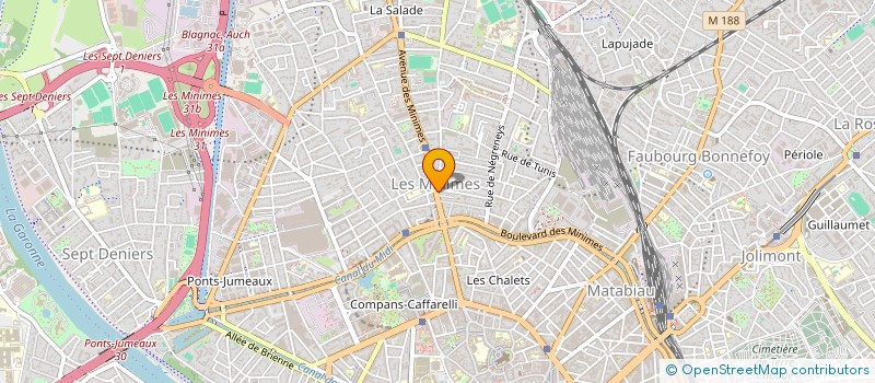 localisation de l'entreprise ONE TOUCH à TOULOUSE