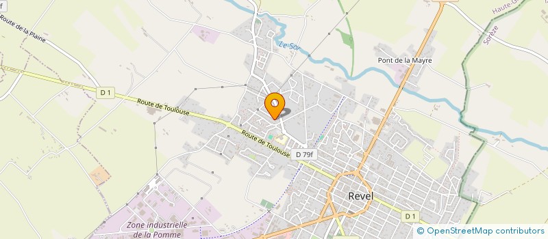 localisation de l'entreprise ONE TRANSACTION AUTOMOBILE  REVEL