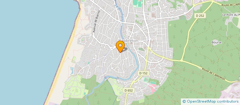 localisation de l'entreprise ONE UP  CAPBRETON