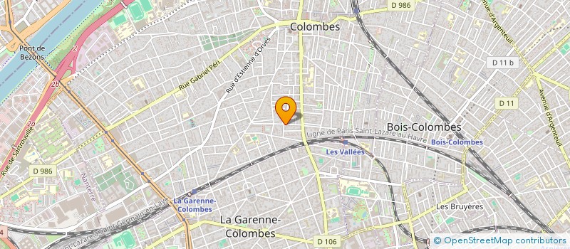 localisation de l'entreprise ONE VISION IMMOBILIER à COLOMBES