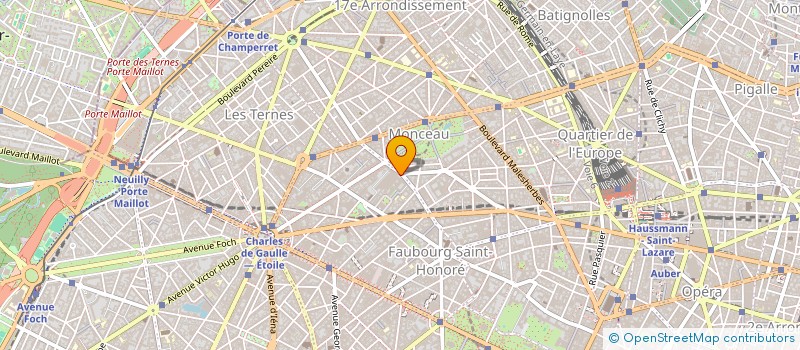 localisation de l'entreprise ONE VISION PRODUCTION - AURICHE BENJAMIN  PARIS